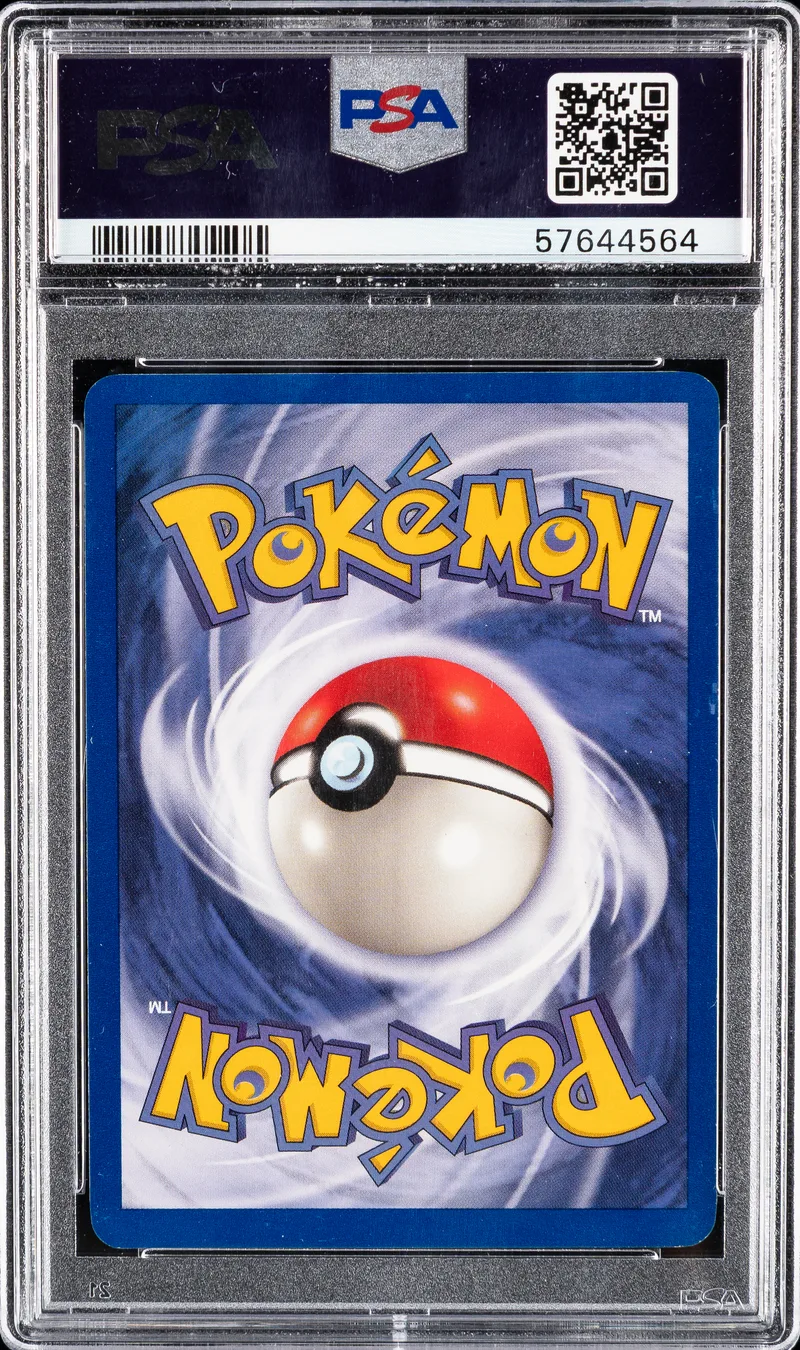 Dark Blastoise 1st Ed. PSA 9 back