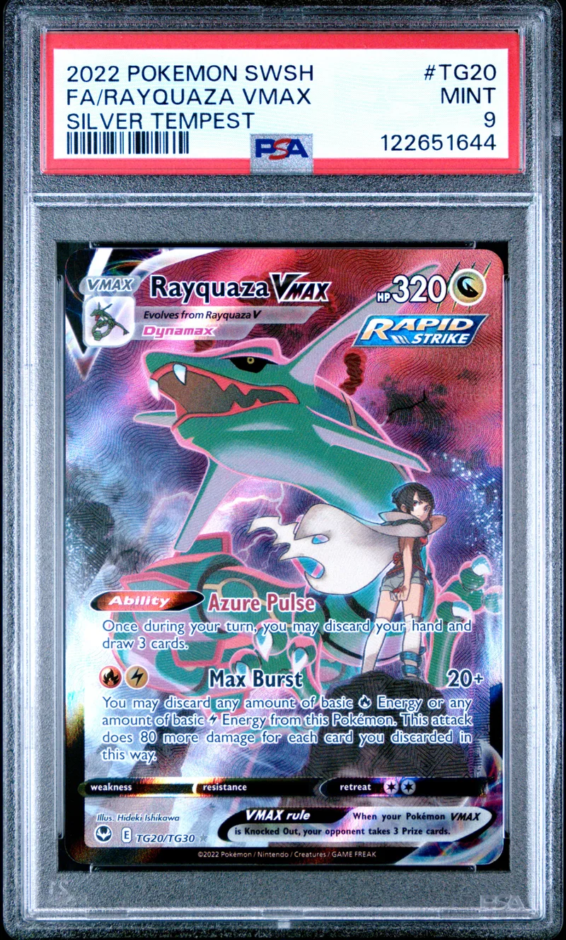 Rayquaza VMAX PSA 9